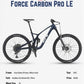 Luxury Mountain Bike Famous Bicycle Parameter Minimalist Poster Canvas Painting Wall Pictures Home Room Decor Bike Lover Gifts
