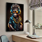 Animal Monkey Cat Dog Headphone Dj Music Poster Canvas P Poster HD Posters Home Room Bar Cafe Decor Art Wall Painting Picture