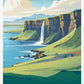 ICELAND Traveling Poster Iceland Reykjavík Kirkjufell Skaftafell Falls Landscape Canvas Painting Wall Pictures Traveling Decor