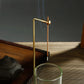 Glass Mountain Incense Holder for Sticks Incense Sticks Holder with Cord Lock Anti-Ash Flying Incense Burner with Ash Catcher
