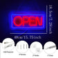 Open Neon Sign, Large Business Lamp Powered By Usb, Used For Decor At The Entrance Of Coffee Shop, Bar, Restaurant And Salon.