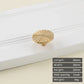 Minimalist solid brass cabinet pulls & handles