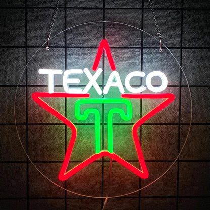 Garage Led Neon Sign, 3D Carved Gear Icon, Usb Powered, Used For Decor Of Bars, Car Service Stations, Parts Stores And Man Caves