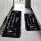 VIKAMA American Country Kitchen Floor Mats Non-Slip Absorbent Blessing Decorative Aisle Sink Carpet Home Decoration