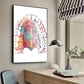 Anatomy Human Teeth Art Posters Teeth Row Teeth Illustra Poster HD Posters Home Room Bar Cafe Decor Art Wall Painting Picture