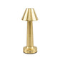 LED Table Lamp Retro Bar Coffee Table Lamp Rechargeable Touch Sensor Wireless Night Light Restaurant Living Room Decor Light