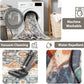 VIKAMA Cartoon Dollar Imitation Cashmere Wash Back Rug Moisture-Proof Foldable Bathroom Floor Mat Bedroom Carpet Home Decoration