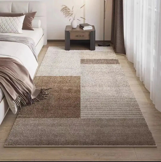 Japanese Style Imitation Cashmere Soft Washable Carpet