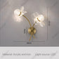 Flower Led Wall Lamps for Living Room Bedroom Bedside Sconce Light Modern Hallway Restaurant Background Decoration Lighting Deco