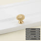 Minimalist solid brass cabinet pulls & handles