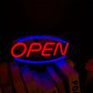 Open Neon Sign LED Neon Light for Commercial Wall Light USB Powered for Bars Shops Coffee Shops Hotels Outdoor Decoration