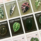 Simulated Plant Mushroom Magnetic Refrigerator Sticker Creative Gift Simulated Leaf Flat Refrigerator Sticker Home Decoration