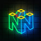 Game Led Neon Sign, 3D Carved Icon Wall Decor, Usb Powered, Used For Room, Club, Game Room, Office, Man Cave Art Wall Lamp.