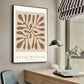 Beige Abstract Wall Decoration Poster _ Interior Wall Decoration Living Room - Paintin Poster