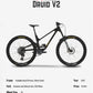 Luxury Mountain Bike Famous Bicycle Parameter Minimalist Poster Canvas Painting Wall Pictures Home Room Decor Bike Lover Gifts