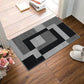 VIKAMA Geometric Style Living Room Carpet, Durable And Slip-Resistant Sofa, Coffee Table Rug, Bedroom Floor Mat, Home Decoration