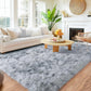VIKAMA Minimalist Shaggy Living Room Rug, Soft and Fluffy Area Rug, Bedroom Dormitory Children's Room Carpet, Home Decor