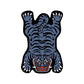 VIKAMA Cartoon Shaped Tiger Carpet Living Room Children's Bedroom Bedside Rugs Home Decor Non-Slip Kitchen Balcony Floor Mats