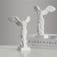 Greek Statue Resin Roman Louvre Winged Victory Goddess Figurine Angel Sculpture Home Decor Living Room Office Ornament