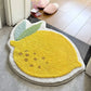 VIKAMA Little Fresh Fruit Special Imitation Cashmere Carpet Warm Machine Washable Bathroom Door Carpet Porch Mat Home Decor