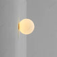 European Modern Minimalist LED Cream Wind Ball Wall Lamp Living Room Corridor Study Bedroom Bedside Lighting