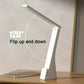 LED Folding Desk Lamp Touch 3 Color Dimming Charging and Pluging Eye Protection Learning Table Lamp Bedroom Bedside Night Light