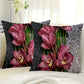 VIKAMA's modern floral pattern pillowcase is durable and serves as a decorative cushion cover for both home and bedroom use