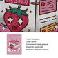 Japanese Kawaii Cuisine Poster Ramen Drink Milk Canvas Painting Wall Picture Soda Water Vapor Wave Print Restaurant Decoration