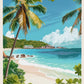 Africa Travel Art Seychelles Luxor Temple Karnak Poster City Landscape Poster Prints Asia Scenery Canvas Art Painting Home Decor