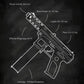 Weapons Blueprint Poster Black Board Guns Blueprint Wall Art Canvas Painting Military Enthusiast Home Room Wall Decor Gunfight