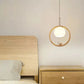 Japanese Style Wooden Pendant Light Bedroom Bedside Kitchen Bar Hanglamp Resin Bird Decoration Stair Porch Lamp Drop Shipping