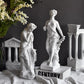 Ancient Greece Venus Emerging Goddess Resin Sculpture Handmade Classical Female Statue Aphrodite Ornament  Decor Art Collector