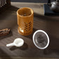 Bamboo Candle Holder Metal Aromatherapy Heating Holder for Herbs Aromatherapy Incense Burner for Yoga SPA Aromatherapy