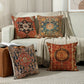 VIKAMA Bohemian Retro Pillow Case, Nordic Ethnic Accent Pillow Cover, Washable, Zippered Closure, Sofa And Bedroom Home Decor