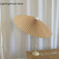 Table Lamp ins Retro Pleated Umbrella Nordic Medieval Korean Master Bedroom Bedside Lamp Swing Iron Art Drop Shipping