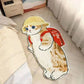Faux Cashmere Cute Cartoon Pet Carpet Home Bedroom Bedside Decorative Floor Mat Anti-slip Dirty Resistant Machine Washable Rug