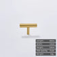 Minimalist solid brass cabinet pulls & handles