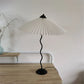 Table Lamp ins Retro Pleated Umbrella Nordic Medieval Korean Master Bedroom Bedside Lamp Swing Iron Art Drop Shipping