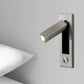 Led Wall Light Night Reading Book Lamp Bed Headboard Lights For Hotel Artistic  Bedside Lamp Push Switch Cree Chip 220V