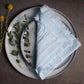10pcs Large Napkins 41x41cm Rustic Cotton Gauze  Napkin Muslin Tea Towel Dinner Retro Cheesecloth Wedding Party Linen Decor