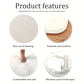 VIKAMA Study Floor Mat Computer Desk Roller Chair Swivel Chair Mat Arched Bedroom Bedside Dressing Table Carpet Home Decoration