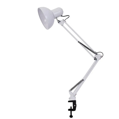 LED Eye Protection Table Lamp Long Arm Folding Clip Lamp Learning Nail Art Embroidery Shooting Work Fill Light Desk Lamp