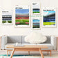 Famous Stadium Football Poster Football Fans Wall Art Decor Canvas Painting Stadium Minimalist Prints Aesthetic Wall Decoration