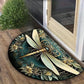 VIKAMA 1PC Retro Pattern Welcome Door Mat Indoor And Outdoor Carpet Home Decoration Bedroom And Kitchen Anti-Slip Floor Mat