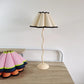 Table Lamp ins Retro Pleated Umbrella Nordic Medieval Korean Master Bedroom Bedside Lamp Swing Iron Art Drop Shipping