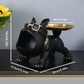 Resin Bulldog Statue With Zinc Alloy Handcrafted Pet Decor Figurine for Home Desk Bookshelf Men Women Storage Key Holder Jewelry