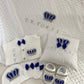 5pcs Baby Girl Outfits Set Welcome Home Hosptial Infant Receiving Blanket Pillow Bed Hat Mittens Romper Set