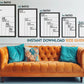 Gifts and Temptations 2026 Formula Racing Event Calendar Poster Track Layouts with National Flags, Wall Art Print
