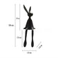 Creative Home Decor Rabbit Statue Abstract Art Sculpture Desk Living Room TV Cabinet Wine Cabinet Handicrafts Ornaments