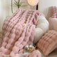 Imitation Rabbit Fur Plush Blanket Winter Warmth Comfortable Blankets Bed Luxury Warm Sofa Cover Throw Blanket for Sofa
